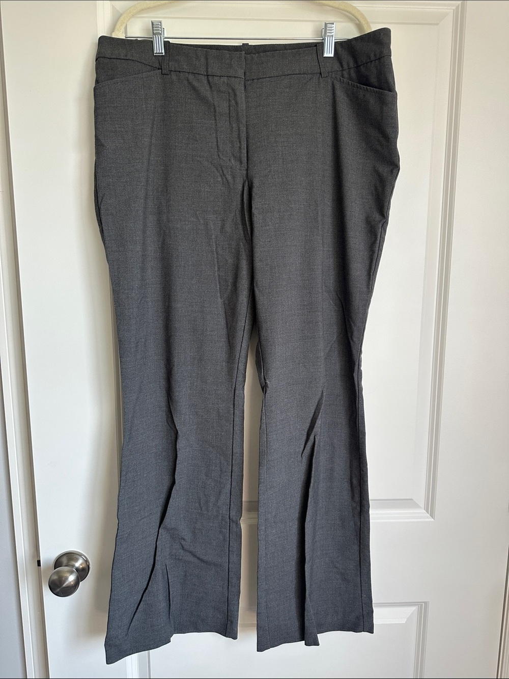 Worthington Women's Gray Boot Cut Dress Pants